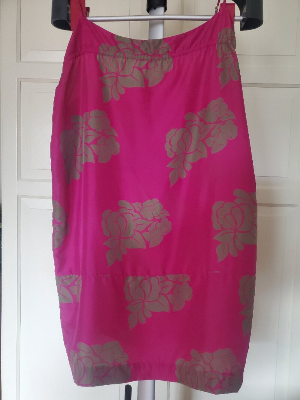 Club Monaco Shift Silk Strap Dress, Size L